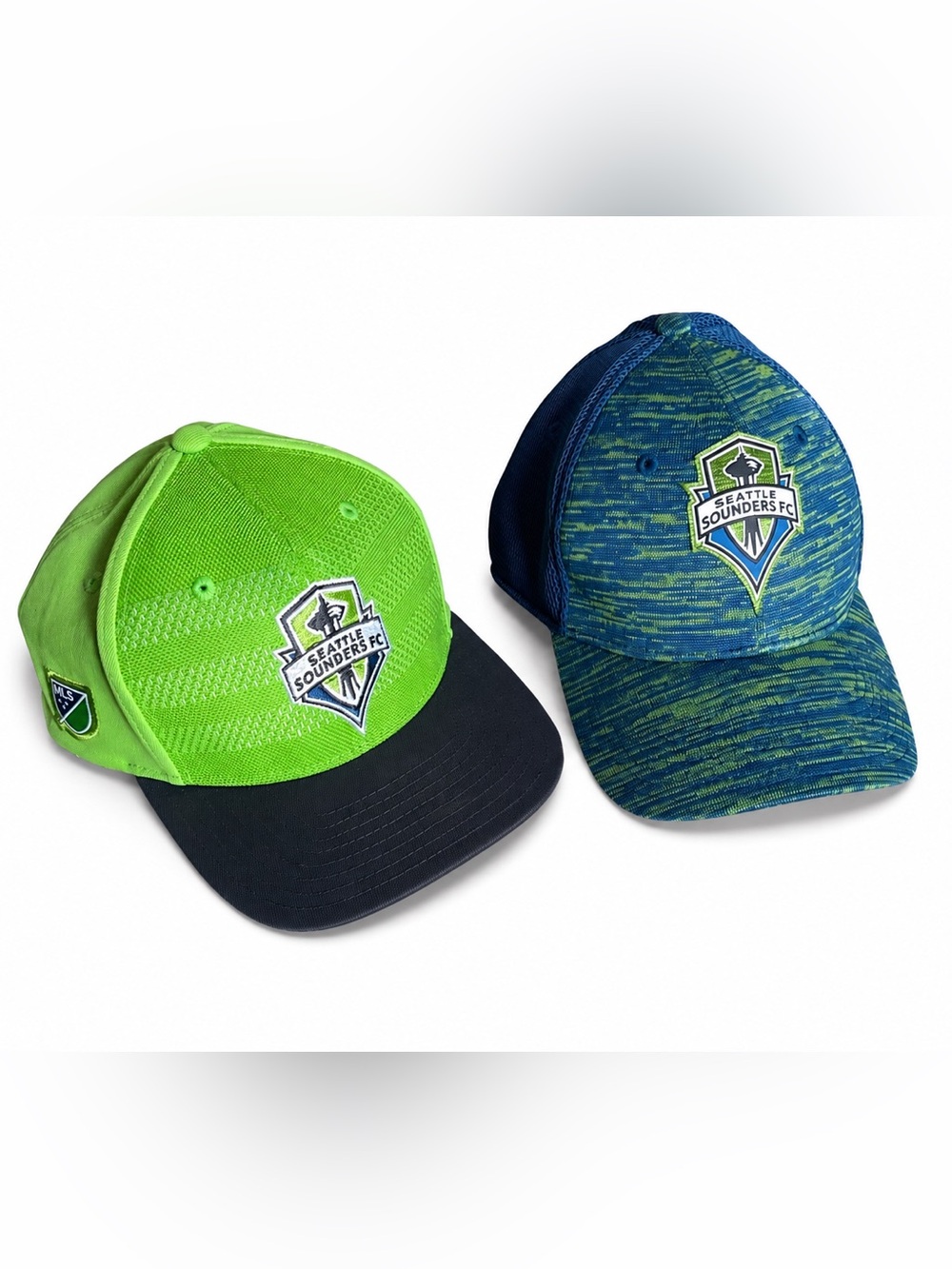⚽️ Seattle- Like New Sounders MLS Hats- 2️⃣ PACK!